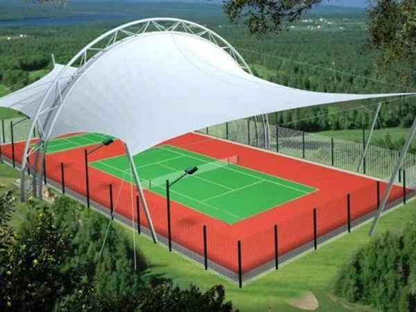 膜结构篮球场