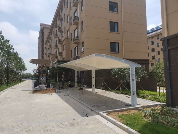 山东膜结构车棚厂家